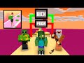 MONEY RUN 3D GIRLS & BOY Monster School - Minecraft Animation