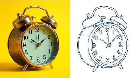 Turn Any Photo into Technical Vector Drawing