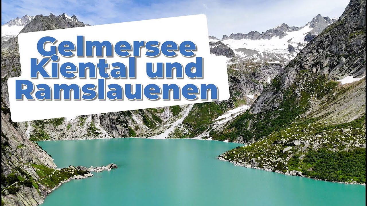 Foto-Spot: Gelmersee, Kiental und Ramslauenen in der Schweiz | Beispiel für die Zusammensetzung