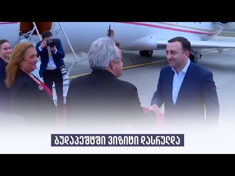 ბუდაპეშტში ვიზიტი დასრულდა
