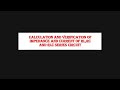 Verification Of Impedance, Voltage and Current Of RL RC RLC