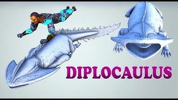 ARK Dev Kit | DIPLOCAULUS | The Natural Scuba Tank Dino | With unintentional behind the edit scenes
