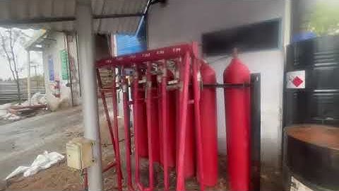 CO2 Total Flooding Fire Suppression System