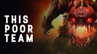 THIS POOR TEAM - DOOM (2016) Multiplayer