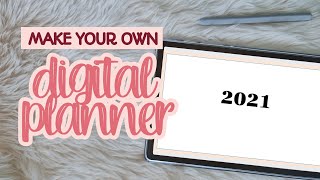 How To Make Your Own Digital Planner using PowerPoint ☆
