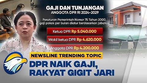 Trending #2 Gaji DPR