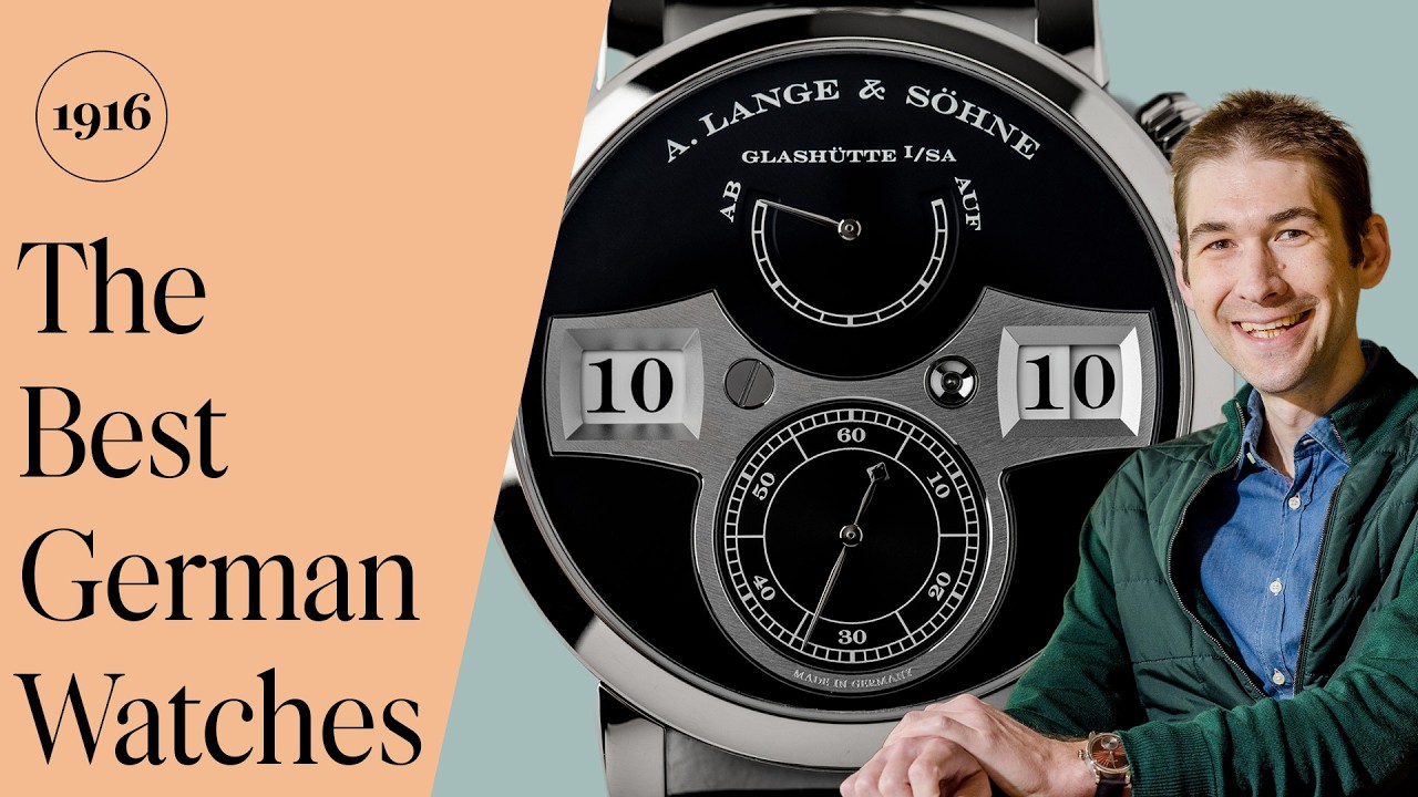 Tim Mosso Picks The Best German Watches - YouTube