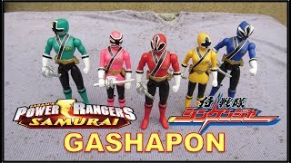 POWER RANGERS SAMURAI / SUPER SENTAI SHINKENGER | シンケンジャ  Gashapon Set screenshot 5