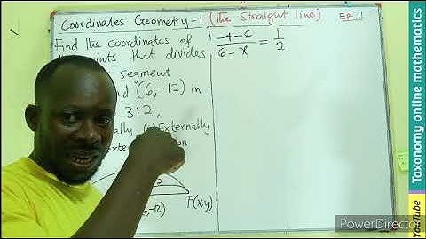 Finding the Point that Splits a Line Segment in a Specific Ratio, a Direct Method without a Formula