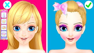 Juegos de Maquillaje Para Chicas - Juegos Para Niñas - Princess Salon Frozen Style screenshot 2