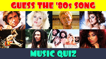 Guess the 80s Song Music Quiz