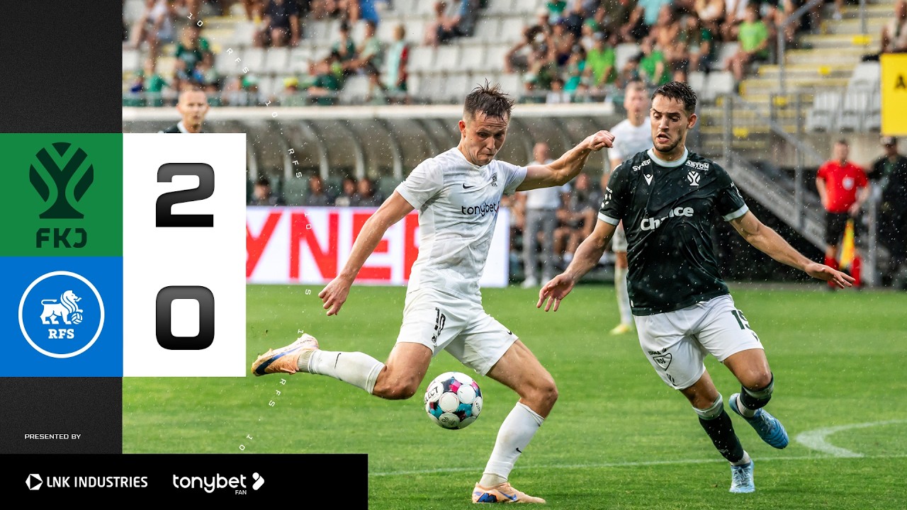 FK Jablonec 2–0 RFS full highlights