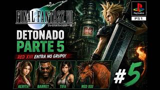 FINAL FANTASY VII (PS1 STEAM) - DETONADO COMPLETO - SUBINDO OS ANDARES ATÉ RED XIII #6