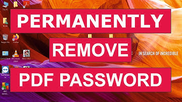 How to Remove pdf password | Windows | Tamil