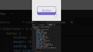 Create a Minimalist Purple Button Hover Effect 🖥️💜#ui #uiux #uidesign #htmlcss #html #css #button