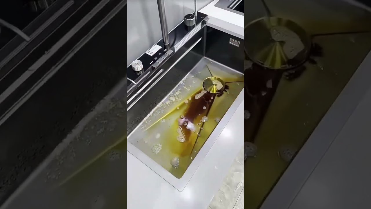 Discover the Inox304 Dishwashing Sink - Premium Quality, Retractable Faucet, LED Temperature Display