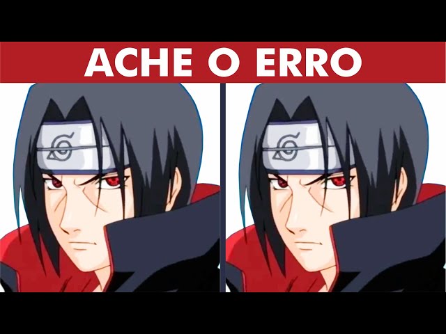 Passatempo: Jogo dos 7 erros  Naruto Shippuden Online Amino