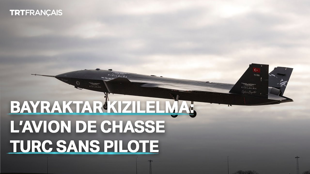 L'avion de chasse turc sans pilote Bayraktar Kizilelma fait voler 