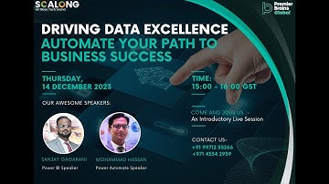 Webinar: Driving Data Excellence - Automate Your Path to Business Success