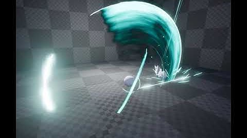 [언리얼엔진 4 게임이펙트] 반격(수동 공격) / [Unreal Engine 4 Game FX] Counter Slash(Passivity Attack)