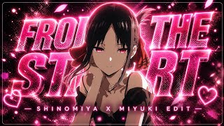 Shinomiya x Miyuki「FROM THE START」 - Kaguya Sama : Love Is War AMV [Edit/AMV] 4K! 💗 screenshot 5