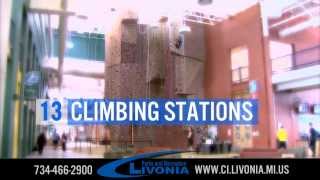 Livonia Community Recreation Center Rock Wall