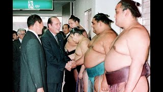 Jacques Chirac et sa passion pour le sumo