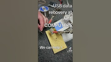 USB Drive data recovery at ACT-COMPUTERS. We can help !#datarecovery