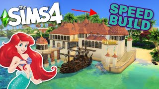 The Little Mermaid Prince Erics Castle Sims 4 Speed Build