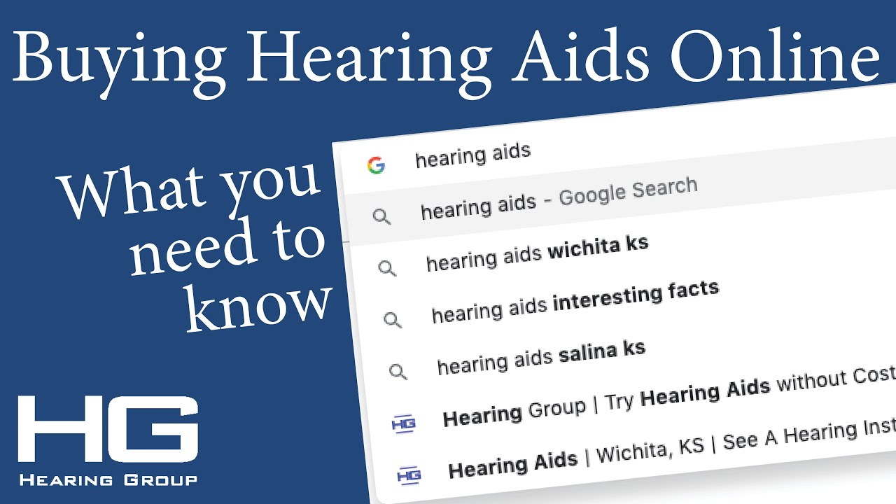 Buying Hearing Aids Online What You Need To Know Hearing Group