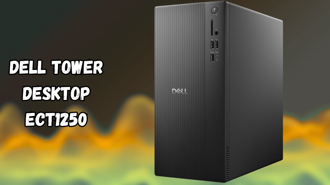 Настольный компьютер Dell Tower ECT1250 | Intel Core Ultra 7 | 32 ГБ памяти | - ПОЛНЫЙ ОБЗОР
