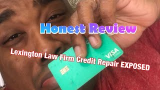 My Honest Review On The Lexington Law Firm Credit Score Repair Service With SuperAlvinTV