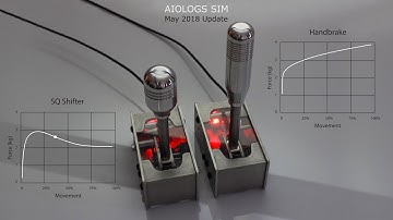 Sim Shifter Sequential and Handbrake Analog