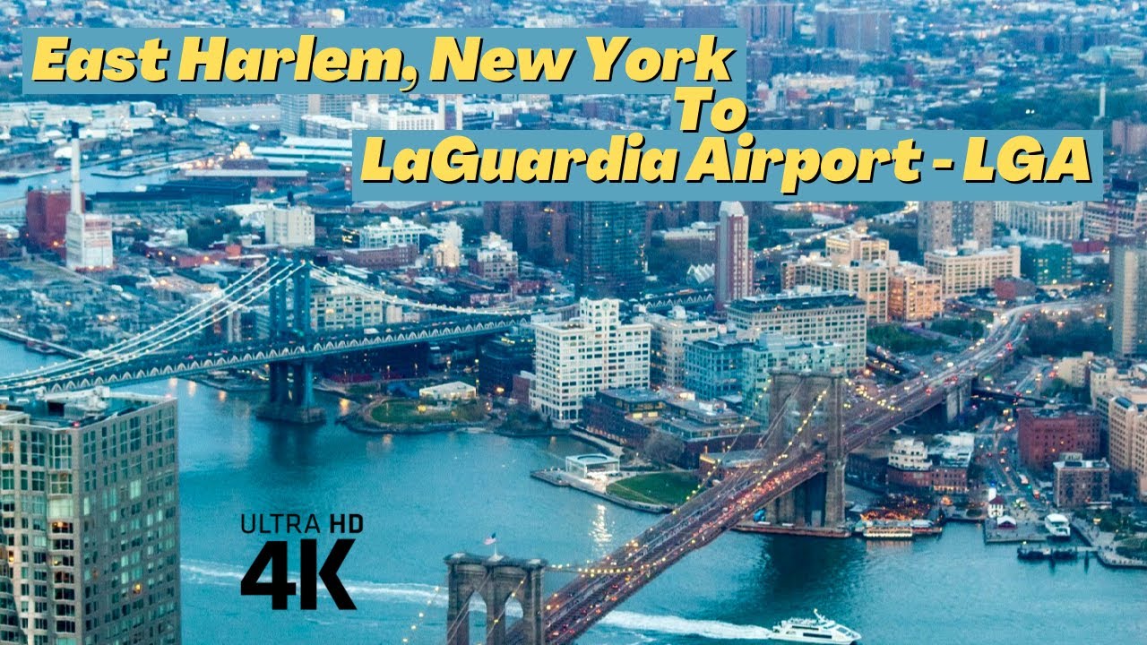 East Harlem To LaGuardia Airport LGA ️ Driving In New York City