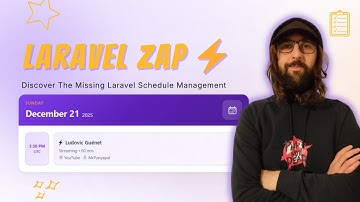 Laravel Zap: The Missing Schedule Management ⚡