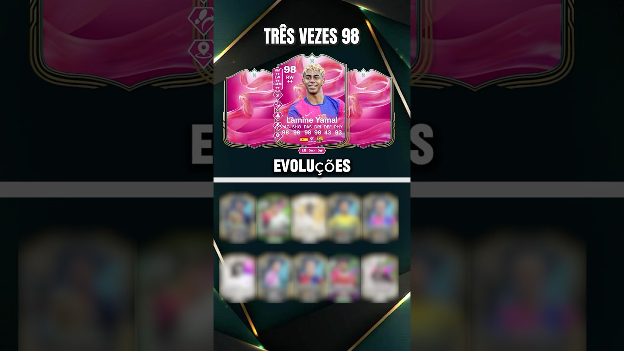 😱Simplesmente a MELHOR evo do jogo! | As melhores evoluções TRÊS VEZES 98 no EA FC 25