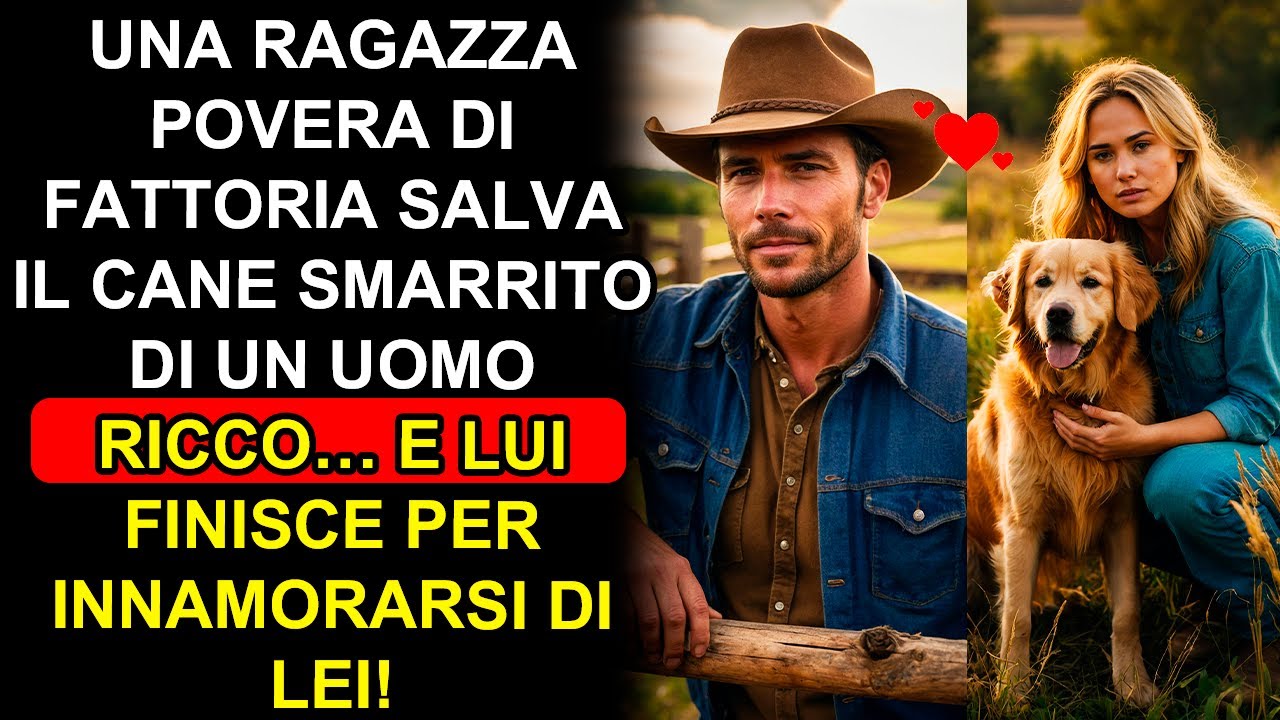 Una Ragazza Povera di Fattoria Salva il Cane Smarrito di un Uomo Ricco ...