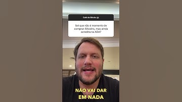 Não acredito mais na Cardano (ADA) #shorts