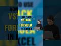 HOW TO USE VSTACK FORMULA IN EXCEL #yt #shorts #excel #formula #vstack #education #excelshortcuts