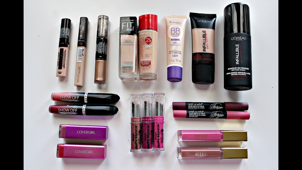 NEW DRUGSTORE MAKEUP 2015 Mini Reviews YouTube