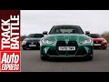 BMW M3 Competition vs Mercedes-AMG A45 vs Honda Civic Type R GT: Steve Sutcliffe Track Battle