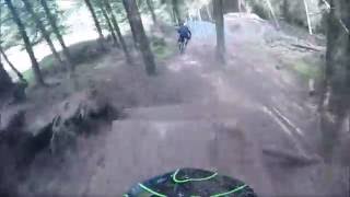 First Run Down Havok (Cockhill) Bike Park Freeride Line 2016