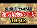2026年下半期の干支別の運勢を発表!年末までのラッキーカラーと開運アクションを必ず確認して!【干支/十二支/運勢】