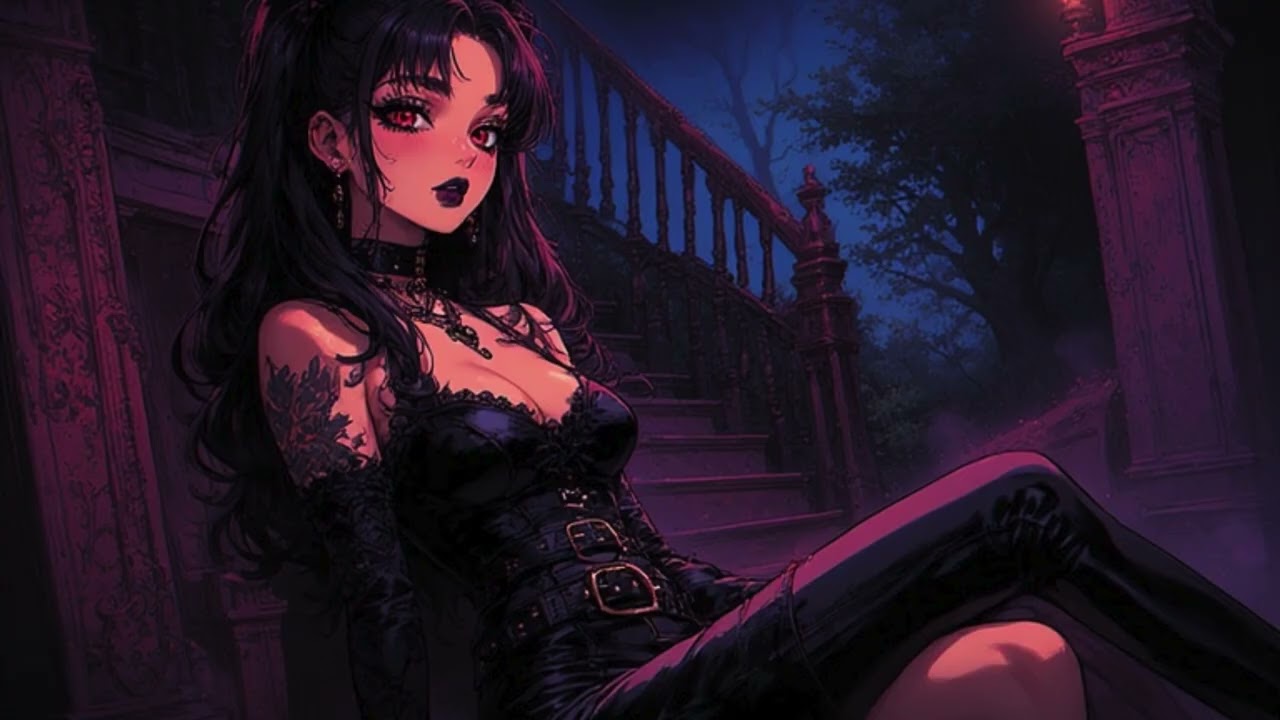 Meet me in the cemetery, Dark Synth, Goth Techno, Vaporwave, Chill, Motivation, Frequencies.