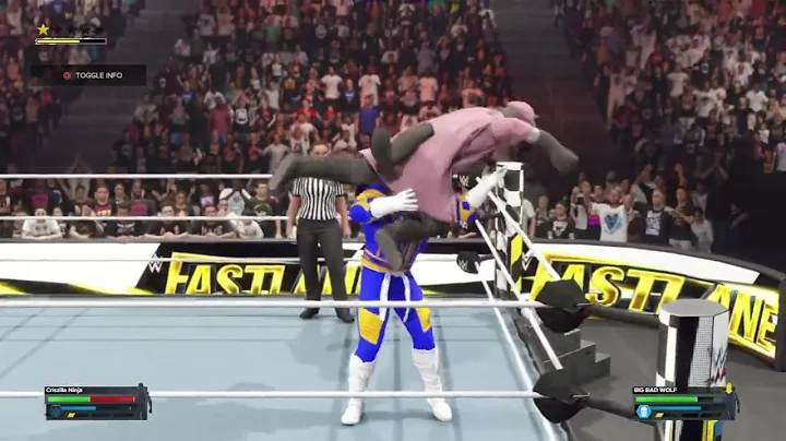 WWE 2K24: Criszilla Ninja VS. Big Bad Wolf