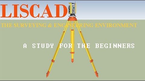 LISCAD  a study for the beginners -   Vol.l