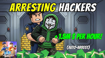 ARRESTING HACKERS in Jailbreak WITH HACKS | Roblox Jailbreak Auto-Arrest Script!