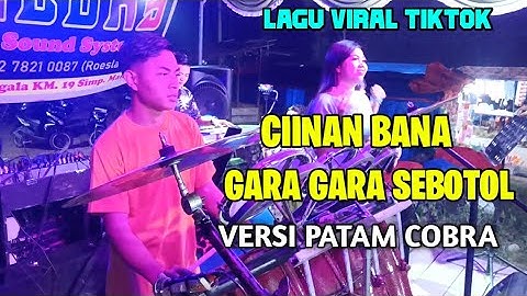 LAGU VIRAL TIKTOK !! CIINAN BANA VS GARA GARA SEBOTOL VERSI GONDANG PATAM COBRA