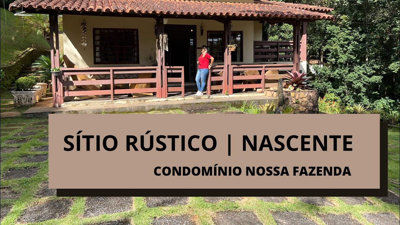 ✨🚀SÍTIO EM ESMERALDAS | MG - NASCENTE | CONDOMÍNIO NOSSA FAZENDA💐🌳