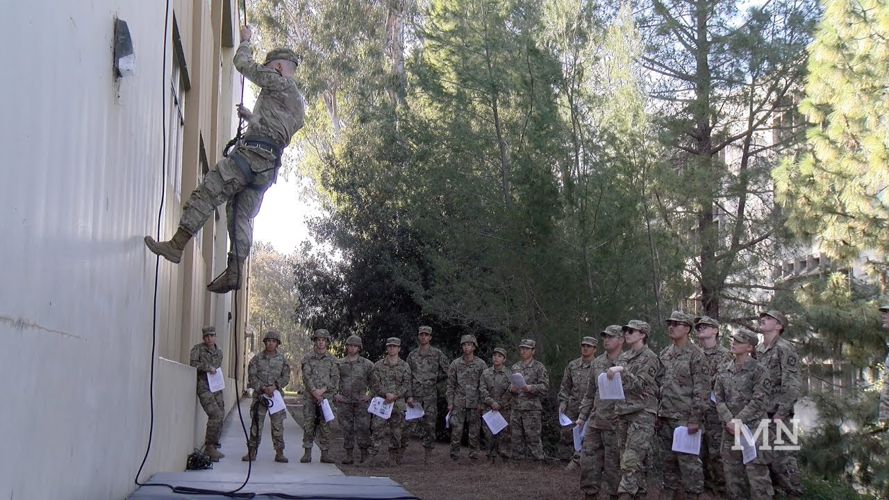 On the edge of Dexter: An inside look at Cal Poly's ROTC annual repelling event